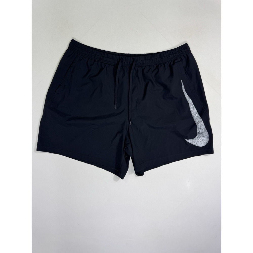 Nike Form Swoosh Dri-FIT Mens Shorts Black 3XL FZ1066-010 Athletic Gym Workout